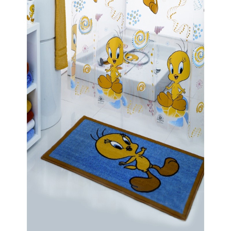 Χαλάκι Μπάνιου Tweety  - Μπλε