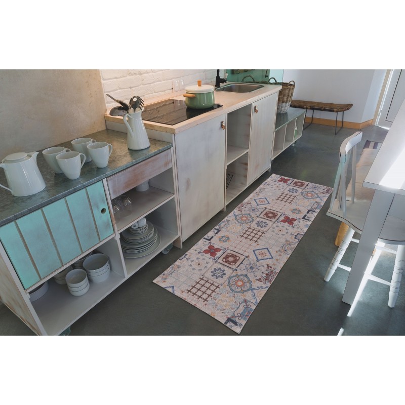 Χαλάκι Κουζίνας Tiles  - Πολύχρωμο