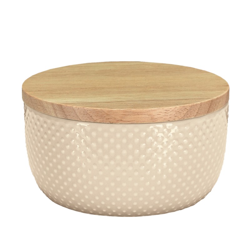 Dotty Cotton Box - Beige