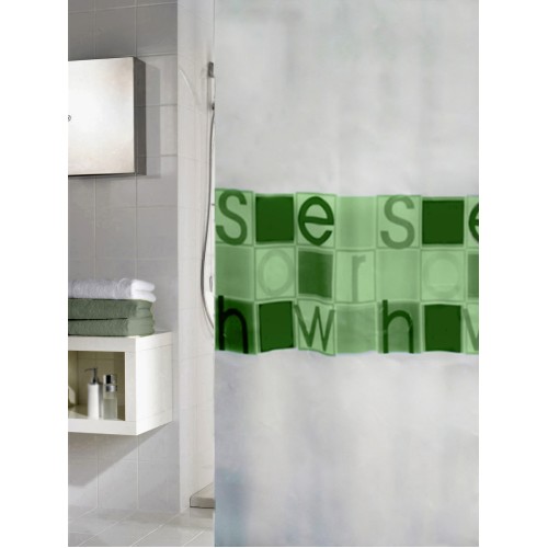 Shower Curtain Shower - SageGreen 