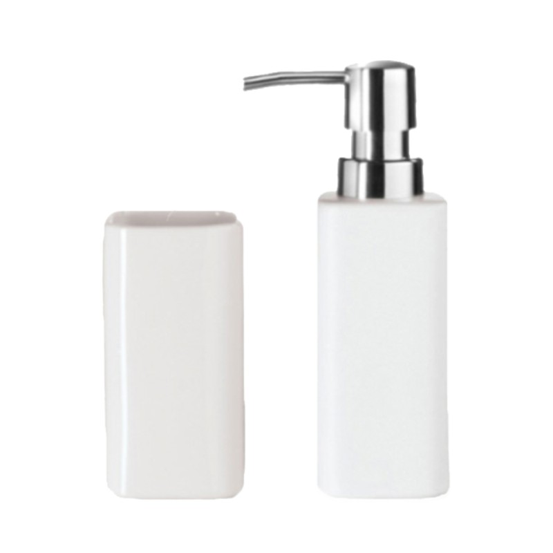 Amitola 2 Pcs Set  - White