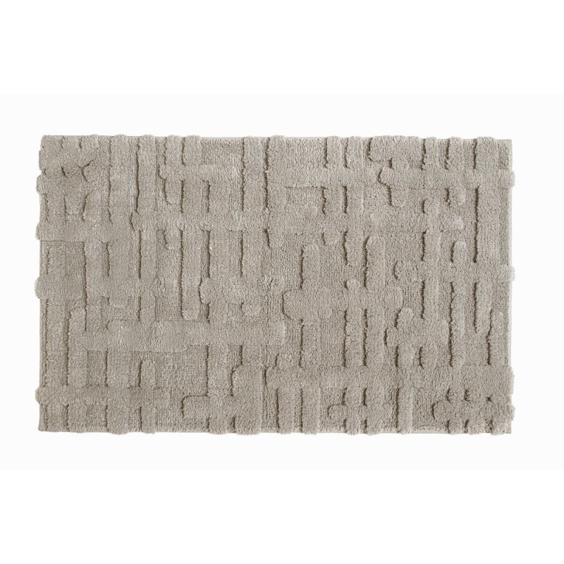Gaufre Bath Rug - Beige