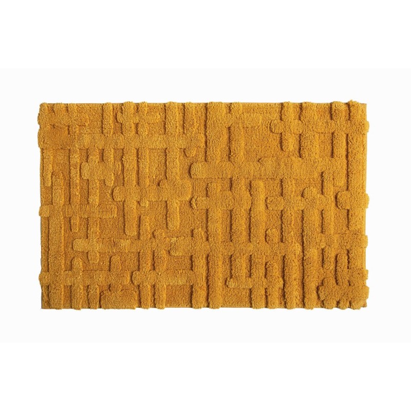 Gaufre Bath Rug - PaleGold