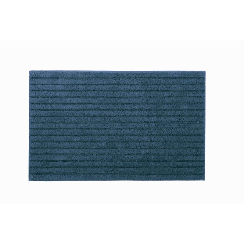 Ribbon Bath Rug - Denim