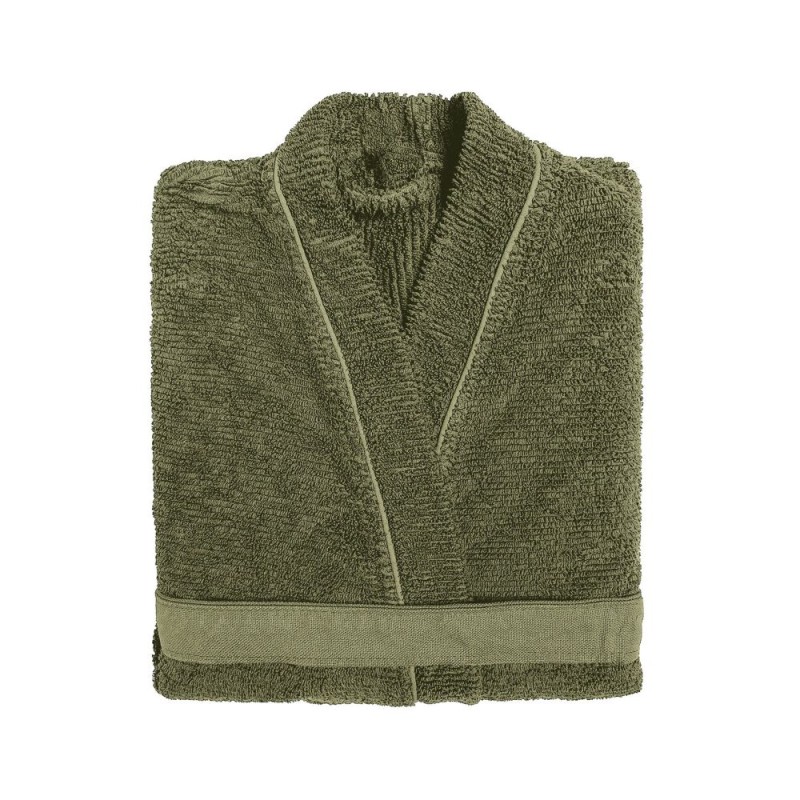 Sorema Bath Robe Ribbon Kimono - Olive