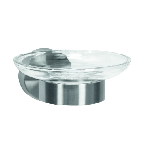 Allegra Wall Soap Dish - Transparent
