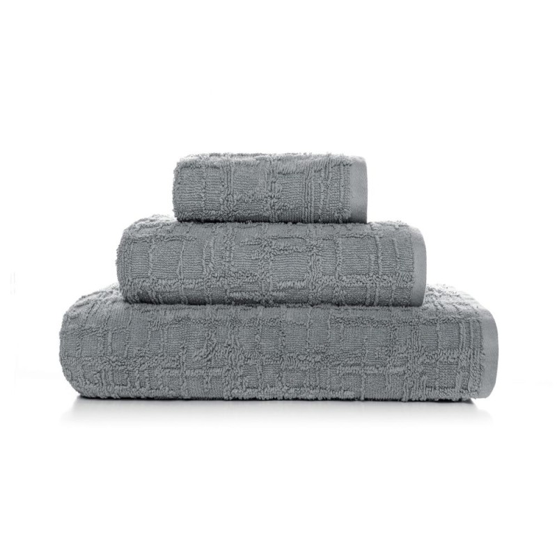 Sorema Towel Gaufre 3 P.SET - MagneticGrey 