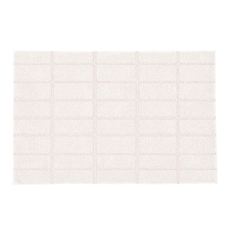Tiles Bath Rug - Silk