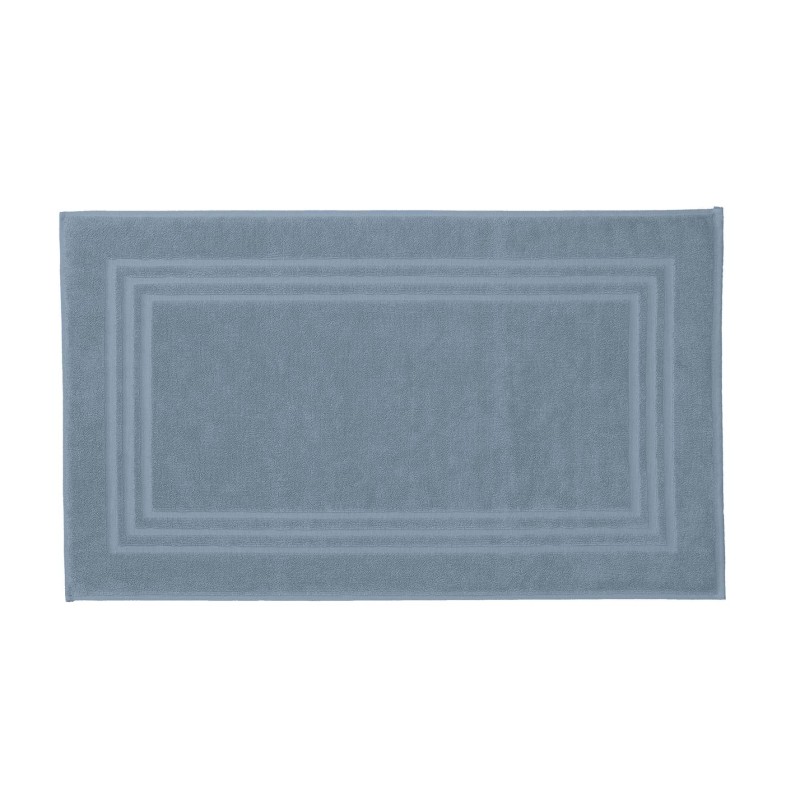 Χαλάκι Μπάνιου Βαμβακερό Lodge  - Μπλε
