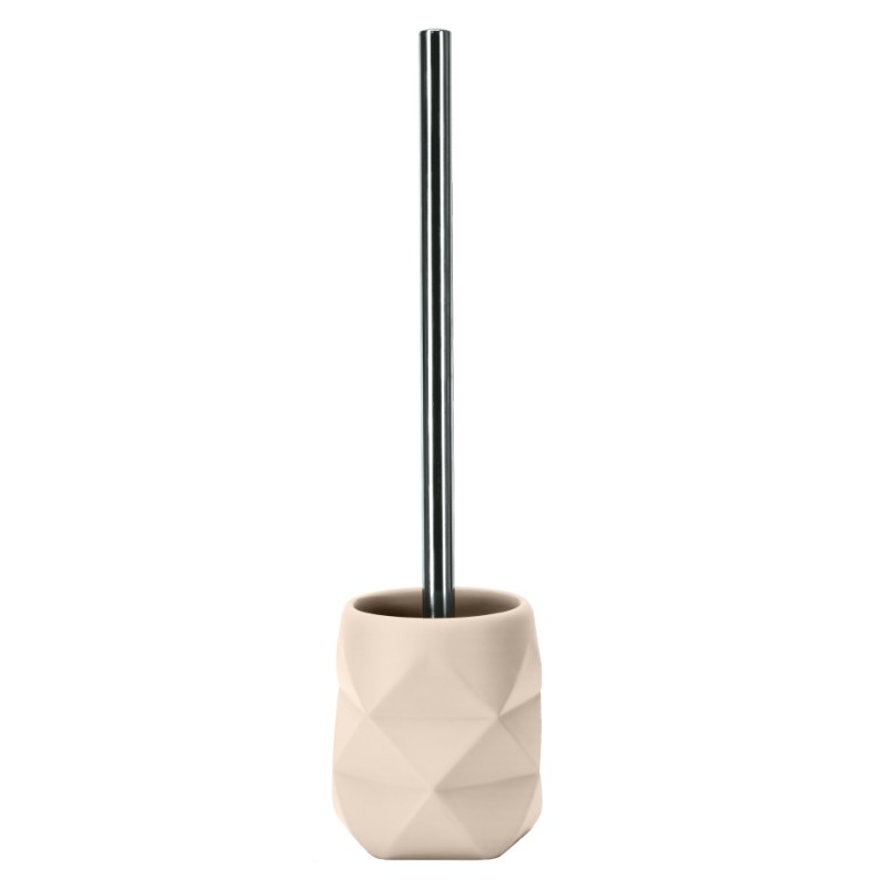 Golden Crackle Wc Brush - Beige