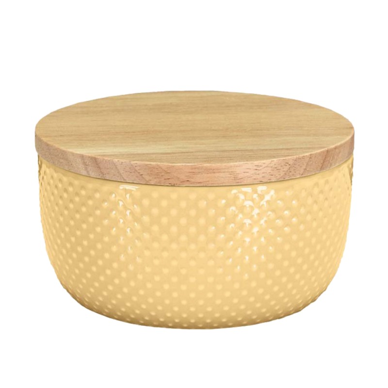 Dotty Cotton Box - Yellow gold