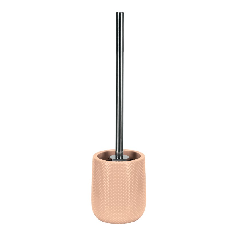 Dotty Wc Brush - Salmon 