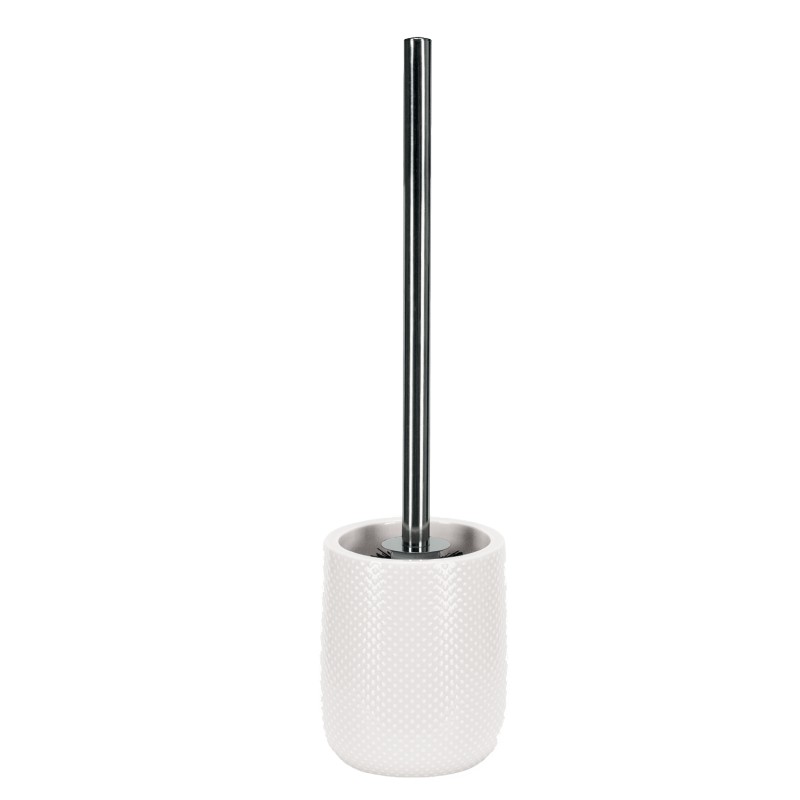 Dotty Wc Brush - White