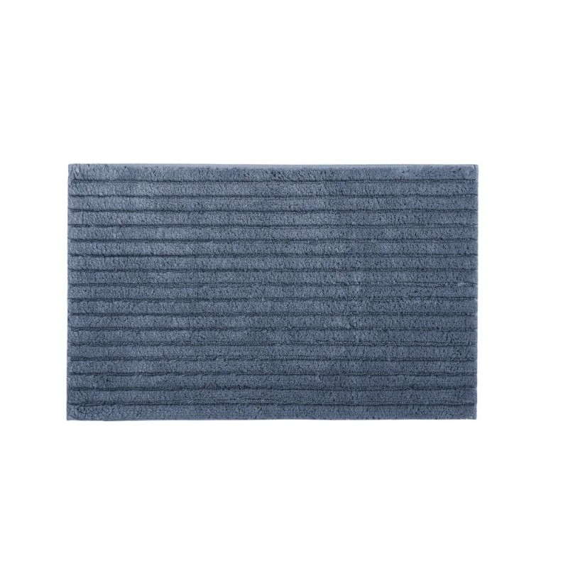 Ribbon Bath Rug - Steelblue