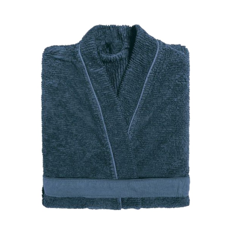 Sorema Bath Robe Ribbon Kimono - Denim