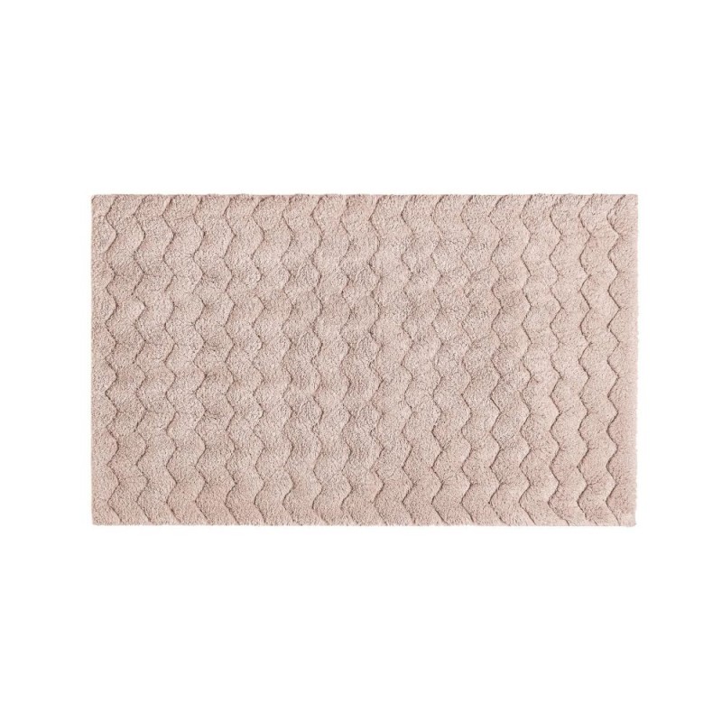 Chevron Bath Rug - Nude 