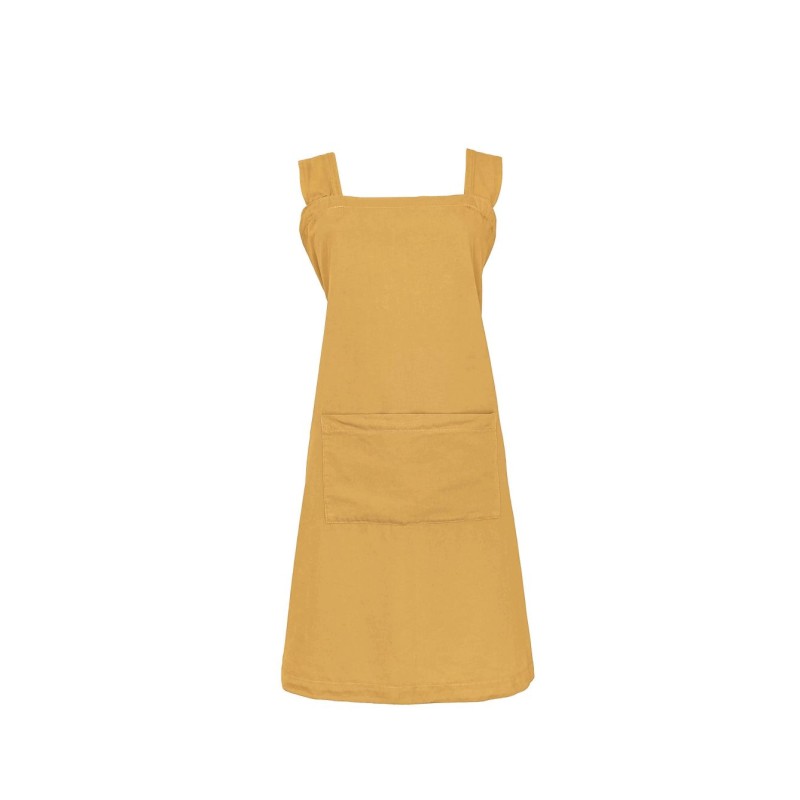 Trace Kitchen Apron - Yellow gold