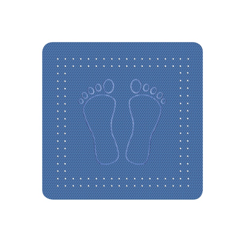 Foot Safety Mat  - Steelblue