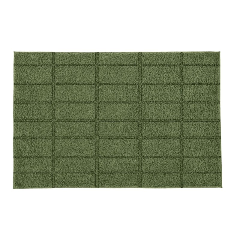 Tiles Bath Rug - SageGreen