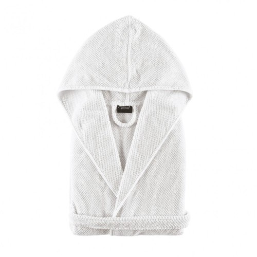 Μπουρνούζι Παιδικό Graccioza Bee Waffle - White