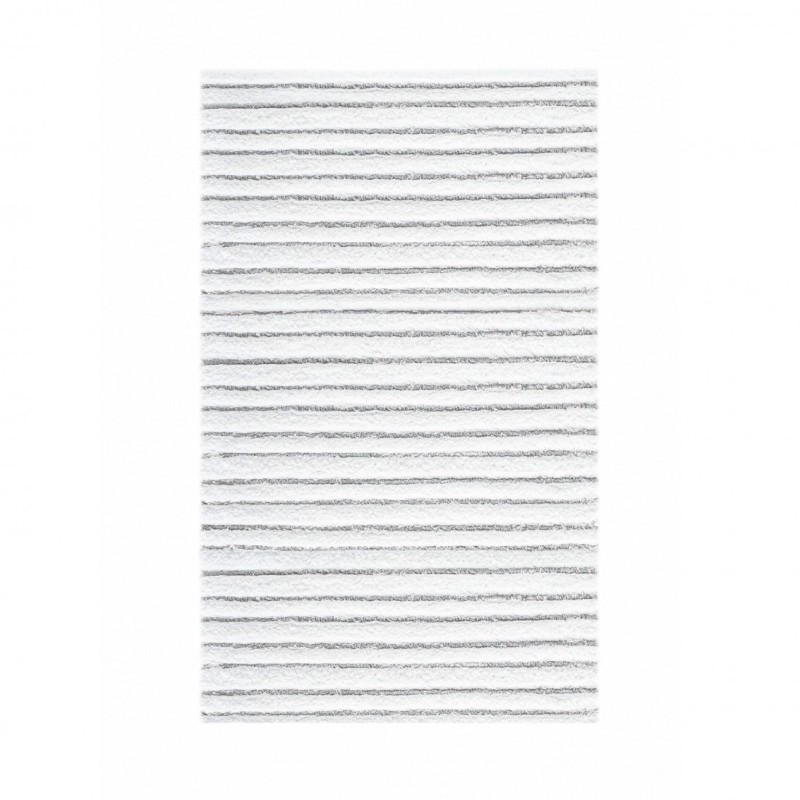 Taormina Bath Rug  - Silver