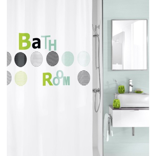 Κουρτίνα Μπάνιου Bathroom  - Πράσινο