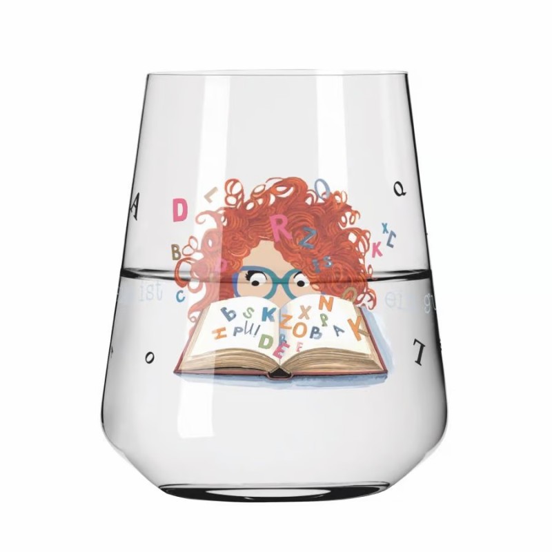 Πολυχρηστικό Ποτήρι Bücher #1 - Πολύχρωμο
