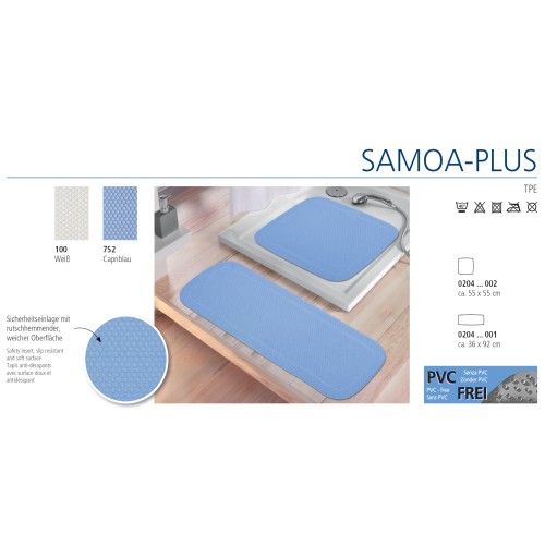Samoa Plus Safety Mat - White 