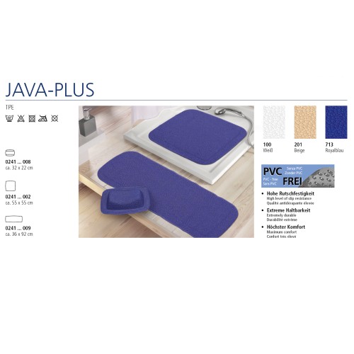 Java Plus Safety Mat  - White 