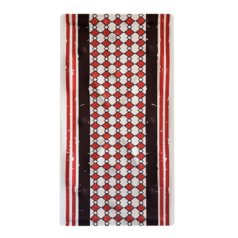 Andalusia Safety Mat - Red/Brown  