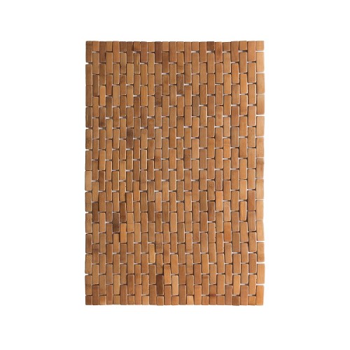 Ξύλινο Ταπέτο Μπάνιου Mosaic 50x80 εκ