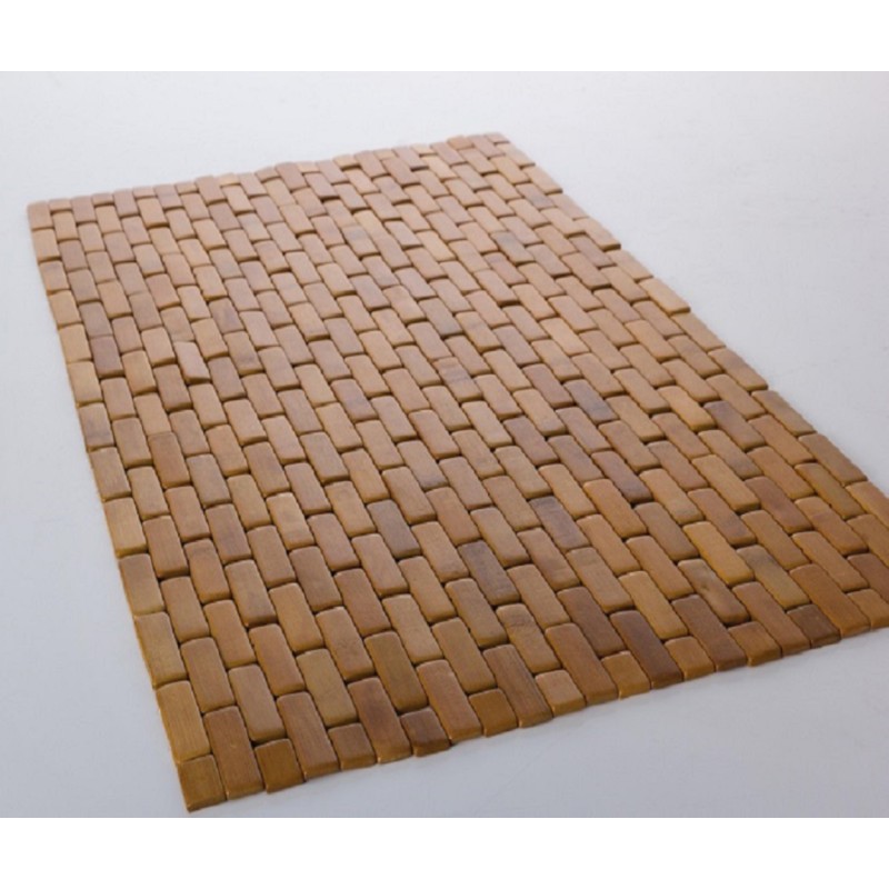 Ξύλινο Ταπέτο Μπάνιου Mosaic 50x80 εκ