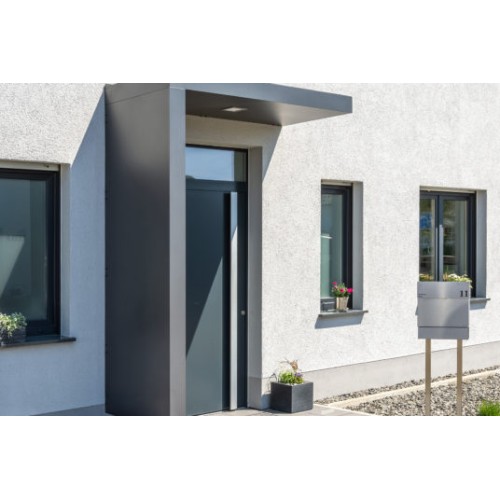 Luxury Canopy BS With Side Panel - Storm 