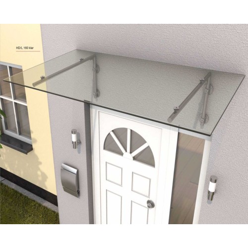 Luxury Canopy HD/L Clear - Stainless Steel 