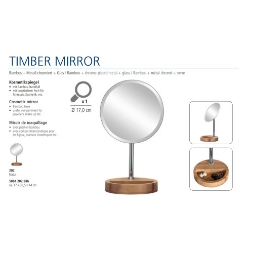 Καθρέπτης Timber Mirror