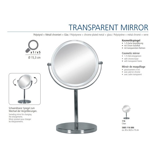Transparent Mirror