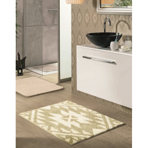 Ashanti Bath Rug - Beige 