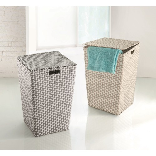 Καλάθι Απλύτων Double Laundry Box  - Μπεζ 