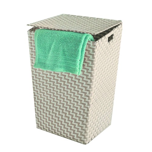 Καλάθι Απλύτων Double Laundry Box  - Μπεζ 