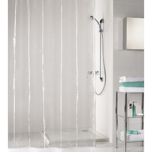 Claro Shower Curtain - Transparent