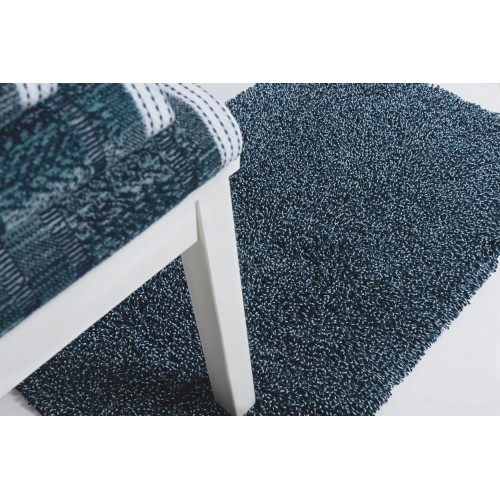 Maze Bath Rug - Black