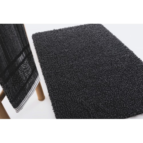 Maze Bath Rug - Black