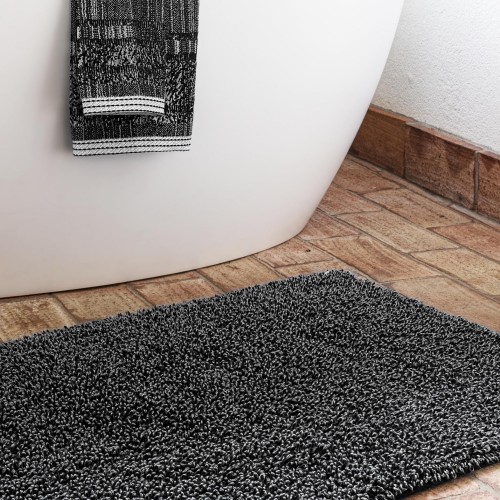 Maze Bath Rug - Black