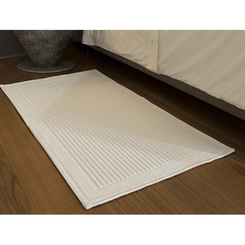 Ταπέτο Δωματίου Stripe Premium Woven | 2 τμχ - Λευκό 