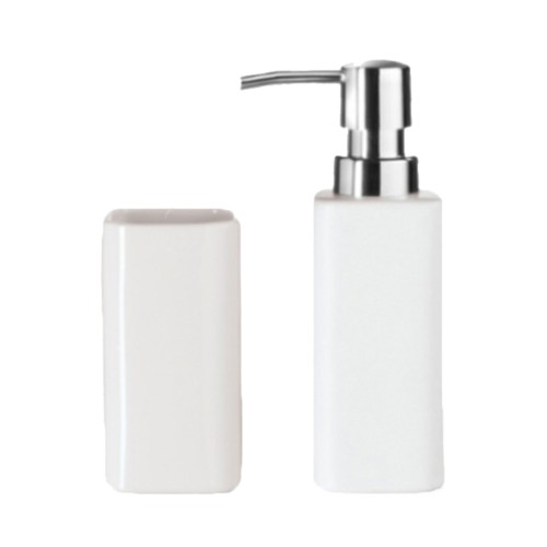 Amitola 2 Pcs Set  - White