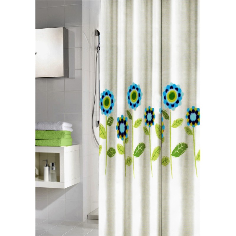 Veneto Shower Curtain - Steelblue