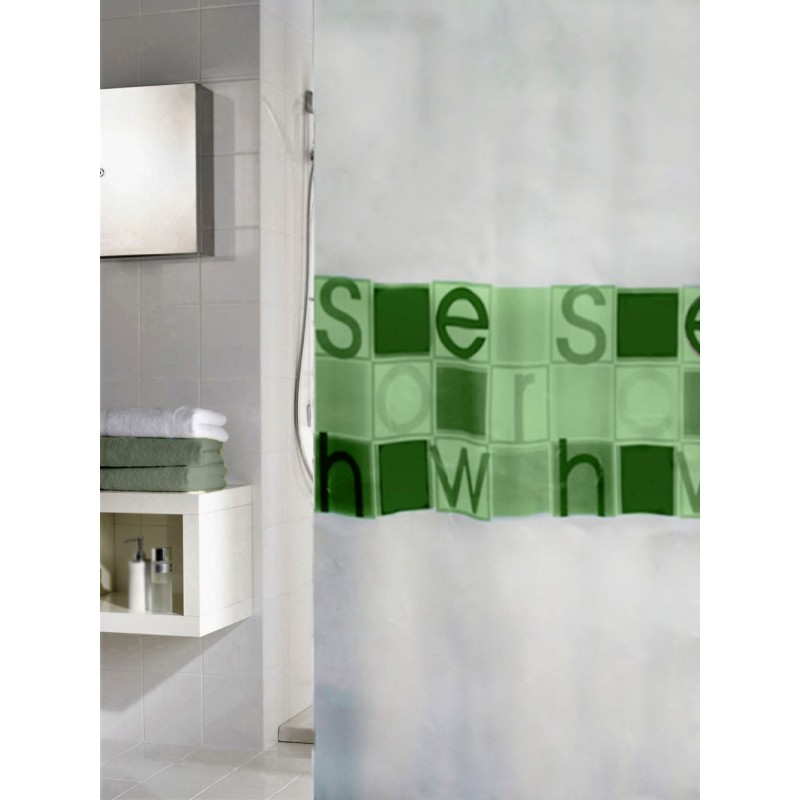 Shower Curtain Shower - SageGreen 