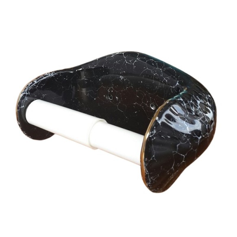 Roll Holder Cleo - Black
