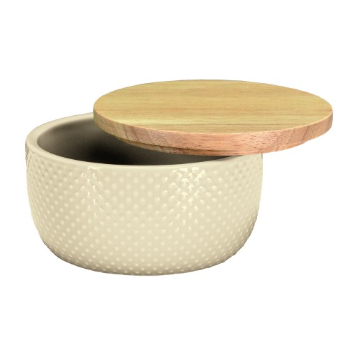 Dotty Cotton Box - White