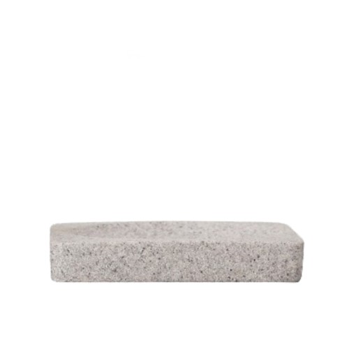 Rock Soap Dish - White